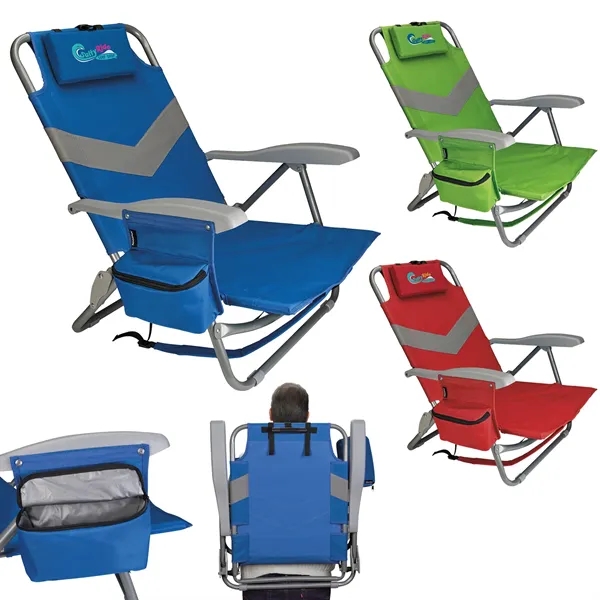 Koozie® Clearwater Beach Backpack Chair... from ASI 40480 Koozie Group