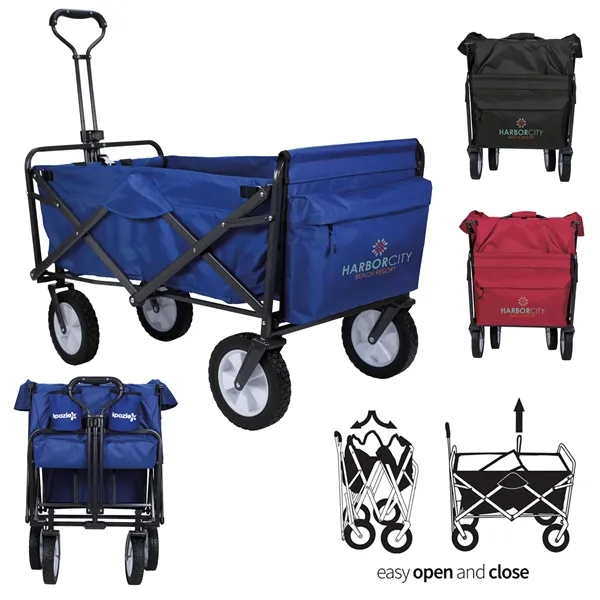 Koozie® Collapsible Folding Wagon... from ASI 40480 Koozie Group