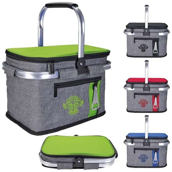 Koozie® Collapsible Picnic Basket... from ASI 40480 Koozie Group
