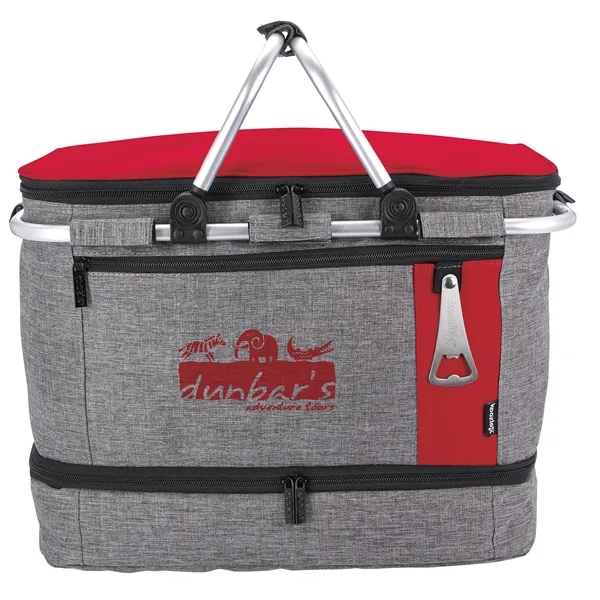 Koozie® Collapsible Jumbo Picnic Basket... from ASI 40480 Koozie Group