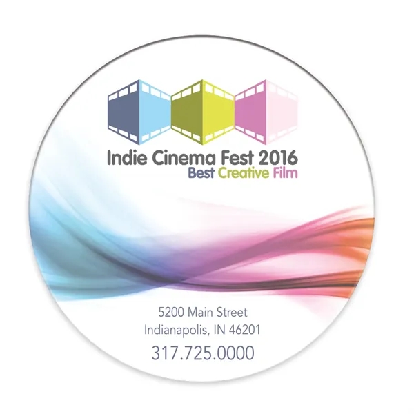 3" Circle Magnet... from ASI 40480 Koozie Group / Norwood