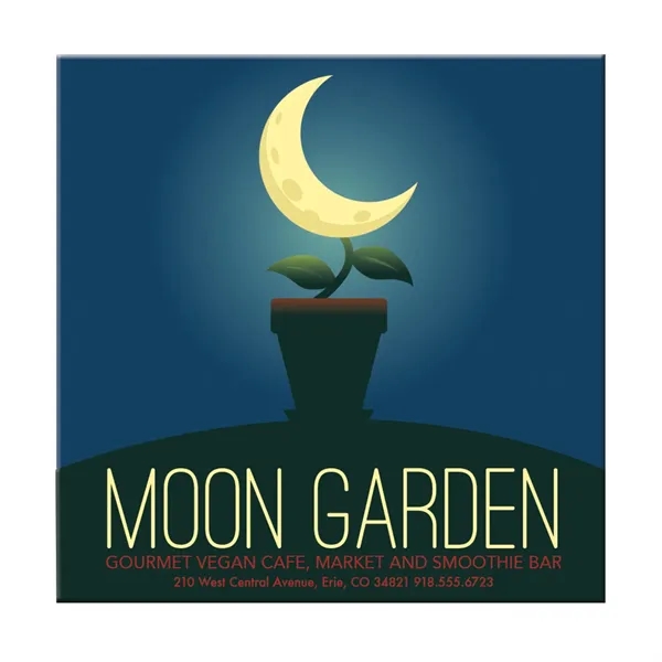 3" x 3" Square Magnet... from ASI 40480 Koozie Group / Norwood