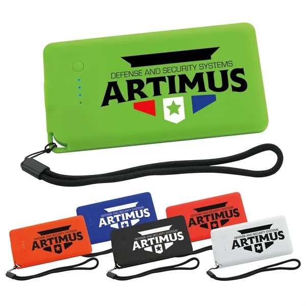 Slim Power Bank 4000 mAh... from ASI 40480 Koozie Group / Norwood