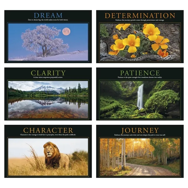 17 x 23 2024 Motivations calendar on 100# glossy paper with... from ASI 40480 Koozie Group / Norwood Triumph Calendar