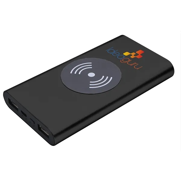 Aluminum HD Wireless Power Bank 10,000 mAh... from ASI 40480 Koozie Group