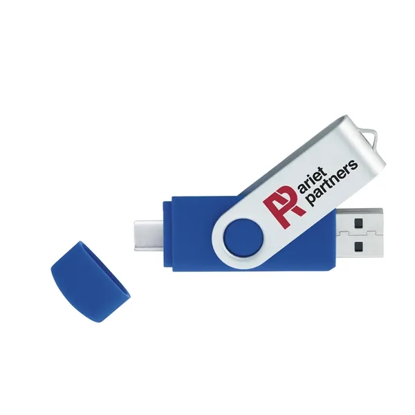 8 GB On The Go USB 2.0 Flash Drive - Type... from ASI 40480 Koozie Group