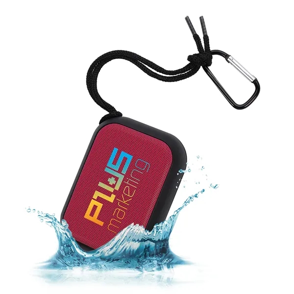 Travel-Size Water-resistant Bluetooth® Speaker... from ASI 40480 Koozie Group