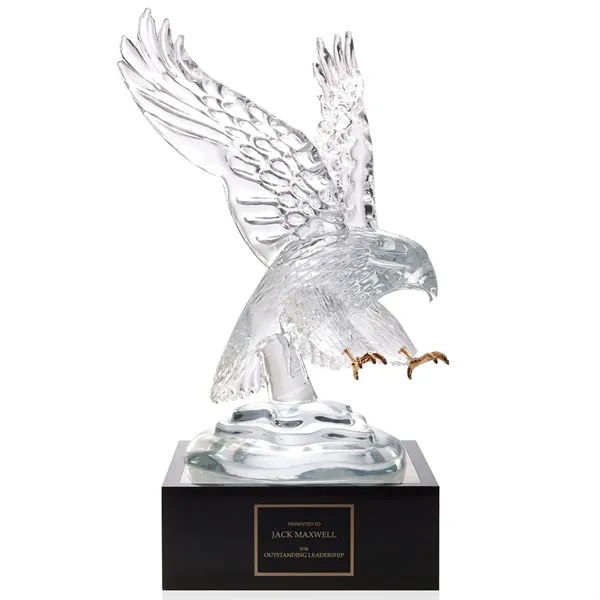 Eagle Award with 4" Lighted Pedestal... from ASI 40480 Koozie Group / Norwood