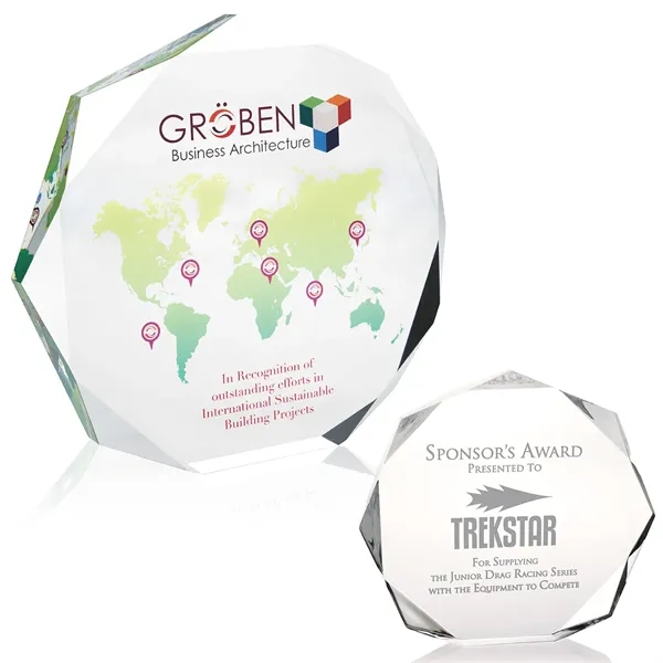 Enterprise Octagon Award... from ASI 40480 Koozie Group / Norwood