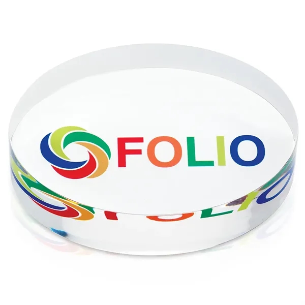 Oval Acrylic Paperweight... from ASI 40480 Koozie Group / Norwood
