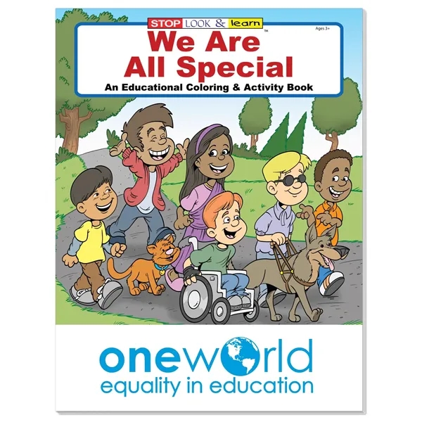 Coloring Book: We Are All Special... from ASI 40480 Koozie Group / Norwood