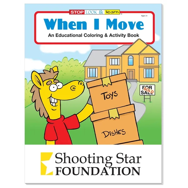 Coloring Book: When I Move... from ASI 40480 Koozie Group / Norwood