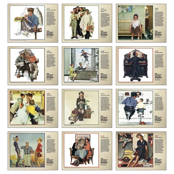 The Saturday Evening Post Deluxe Pocket... from ASI 40480 Koozie Group / Norwood Triumph Calendar