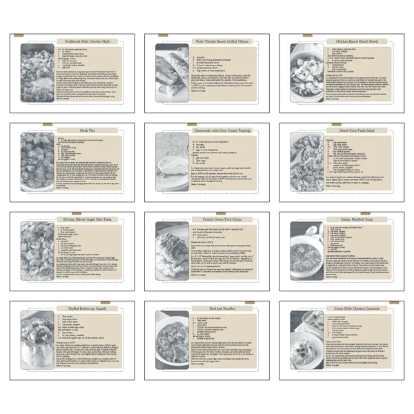 Recipe Pocket... from ASI 40480 Koozie Group / Norwood Triumph Calendar