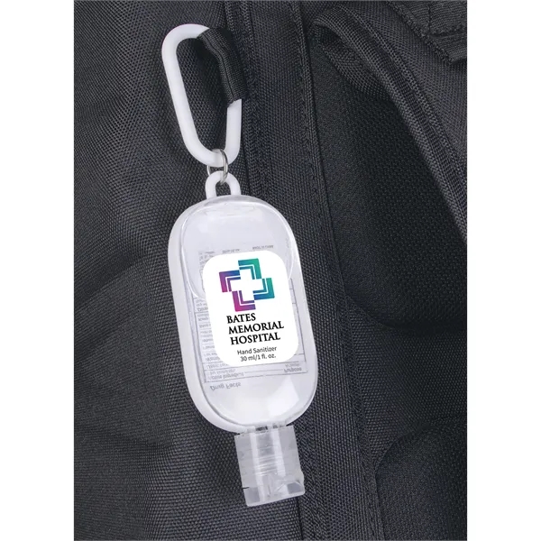 1 oz. Hand Sanitizer with Colorful Case and Carabiner... from ASI 40480 Koozie Group