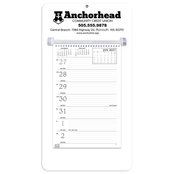 Weekly Memo... from ASI 40480 Koozie Group / Norwood Triumph Calendar