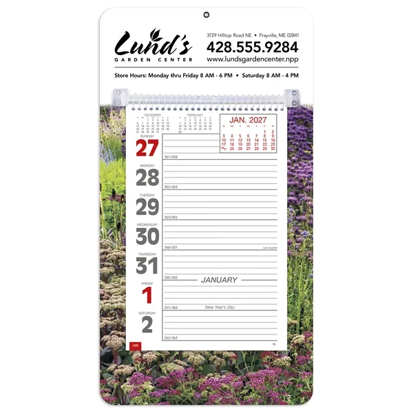 Full-Color Weekly Memo... from ASI 40480 Koozie Group / Norwood Triumph Calendar