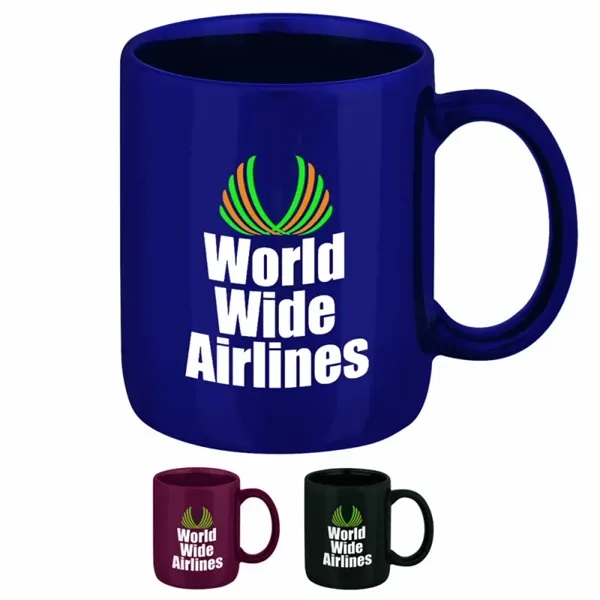 Classic Ironstone Mug - 11 oz. (colors)... from ASI 40480 Koozie Group / Norwood