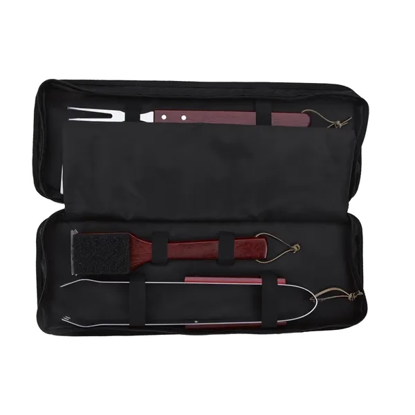 Sizzler 4-Piece BBQ Set... from ASI 40480 Koozie Group / Norwood