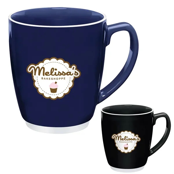 Large Color Bistro with Accent Mug - 20 oz.... from ASI 40480 Koozie Group / Norwood