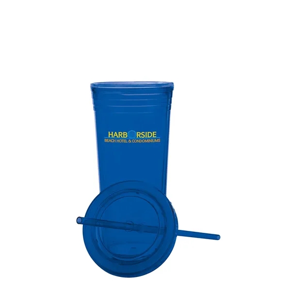 Double Wall Acrylic Tumbler - 24 oz.... from ASI 40480 Koozie Group / Norwood