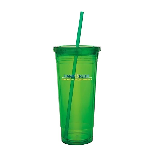 Double Wall Acrylic Tumbler - 24 oz.... from ASI 40480 Koozie Group / Norwood