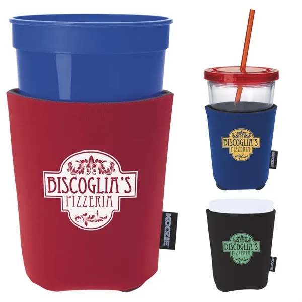 Koozie® Life's a Party Cup Cooler... from ASI 40480 Koozie Group / Norwood