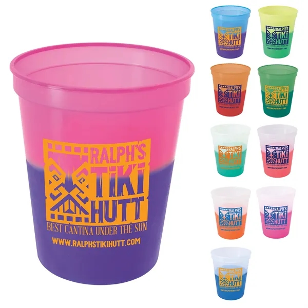 Color-Changing Stadium Cup - 16 oz... from ASI 40480 Koozie Group / Norwood