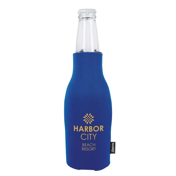Koozie® Zip-Up Bottle Cooler with Opener... from ASI 40480 Koozie Group / Norwood