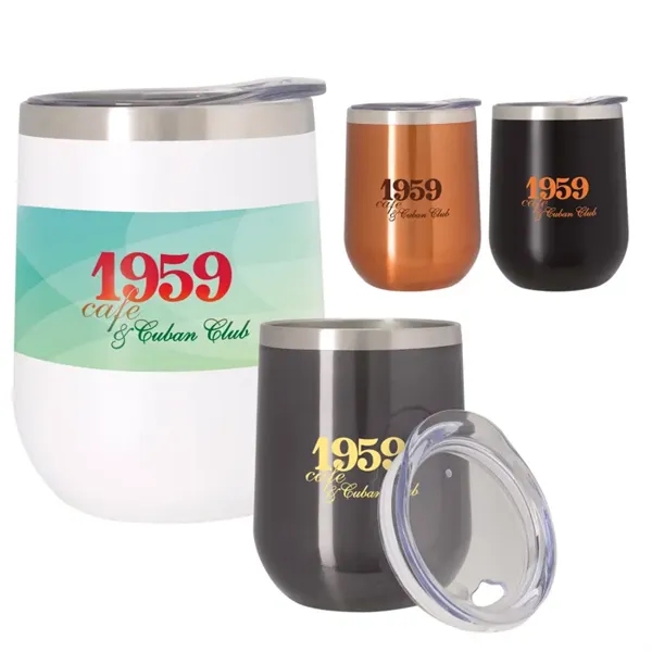 Wine Vacuum Tumbler - 13 oz.... from ASI 40480 Koozie Group