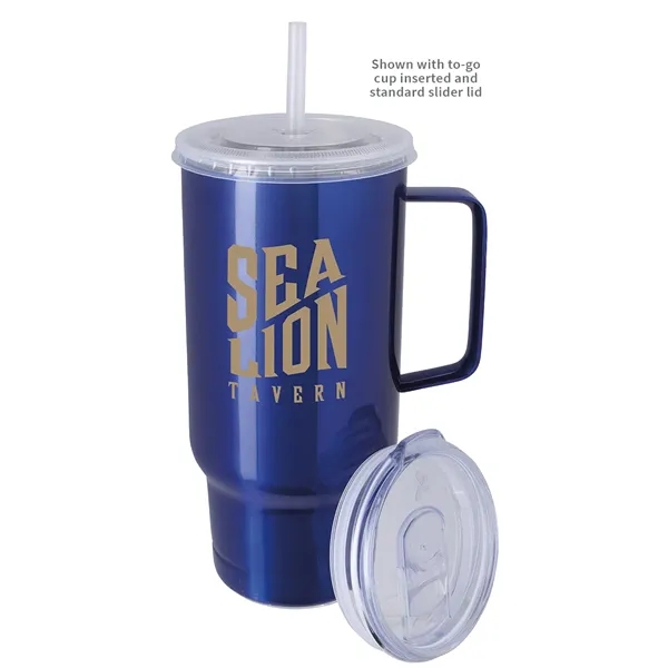 Koozie® Handle Tumbler - 30 oz... from ASI 40480 Koozie Group