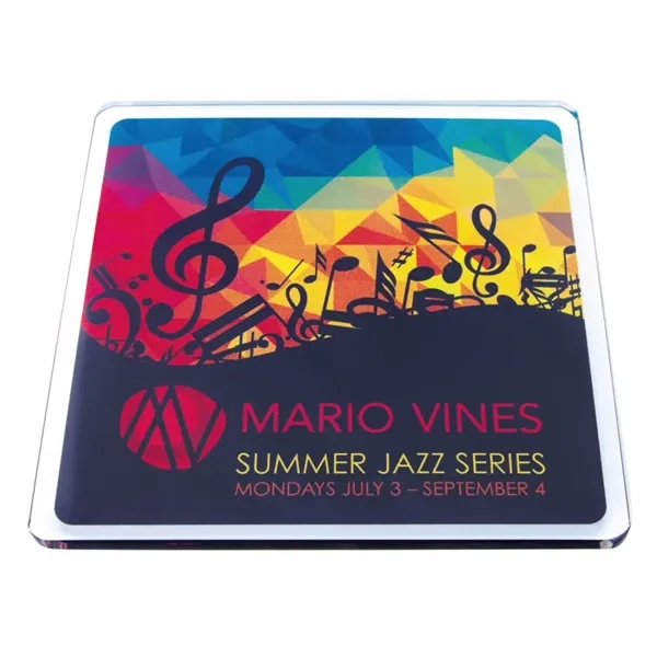 Square Acrylic Coaster... from ASI 40480 Koozie Group / Norwood