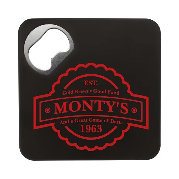 Bottle Opener Coaster... from ASI 40480 Koozie Group / Norwood