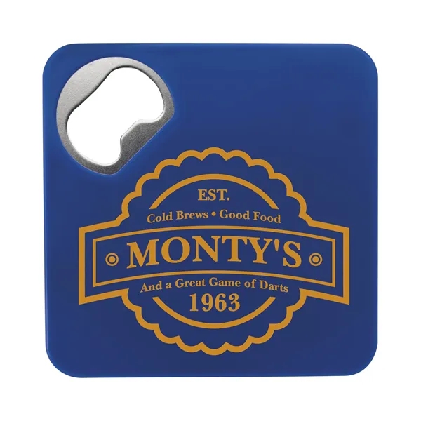 Bottle Opener Coaster... from ASI 40480 Koozie Group / Norwood