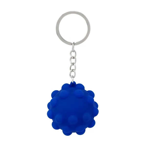 Recycled Push Pop Bubble Ball Fidget Sensory Keychain... from ASI 79530 Prime Line