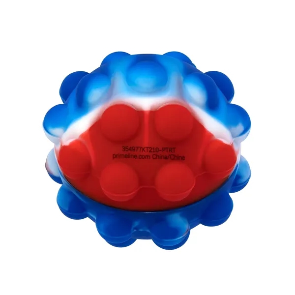 Recycled Push Pop Bubble Ball Fidget Sensory Keychain... from ASI 79530 Prime Line