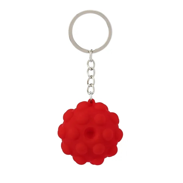 Recycled Push Pop Bubble Ball Fidget Sensory Keychain... from ASI 79530 Prime Line