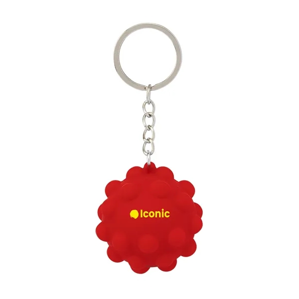 Recycled Push Pop Bubble Ball Fidget Sensory Keychain... from ASI 79530 Prime Line