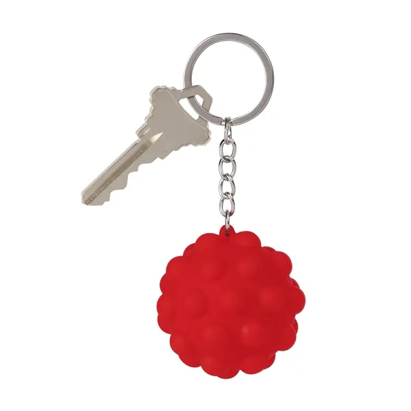 Recycled Push Pop Bubble Ball Fidget Sensory Keychain... from ASI 79530 Prime Line