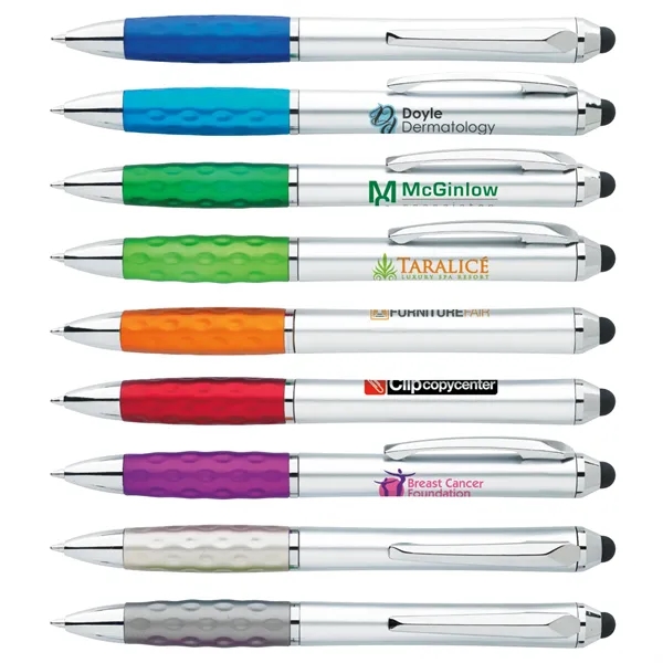 Tev Silver Stylus Pen... from ASI 40480 Koozie Group / Norwood