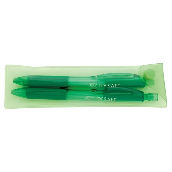 Cliff Gel Pen and Mechanical Pencil Set... from ASI 40480 Koozie Group