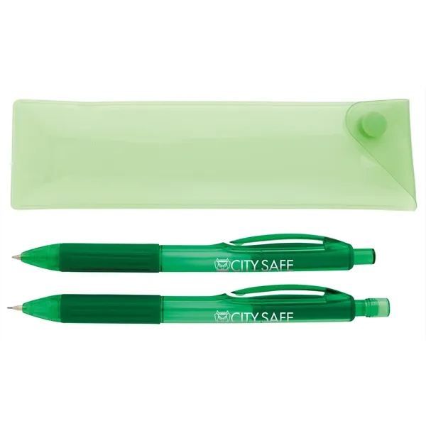 Cliff Gel Pen and Mechanical Pencil Set... from ASI 40480 Koozie Group
