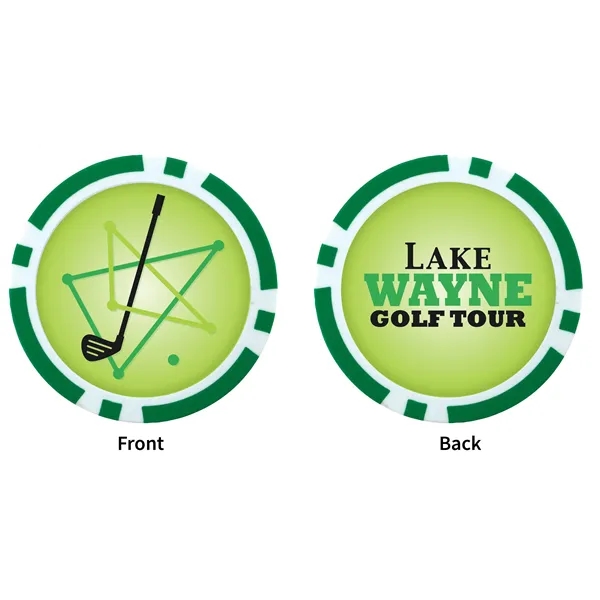 Poker Chip Ball Marker... from ASI 40480 Koozie Group / Norwood