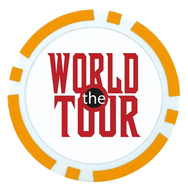 Poker Chip Ball Marker... from ASI 40480 Koozie Group / Norwood