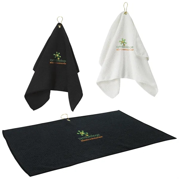 Golf Waffle Towel... from ASI 40480 Koozie Group / Norwood