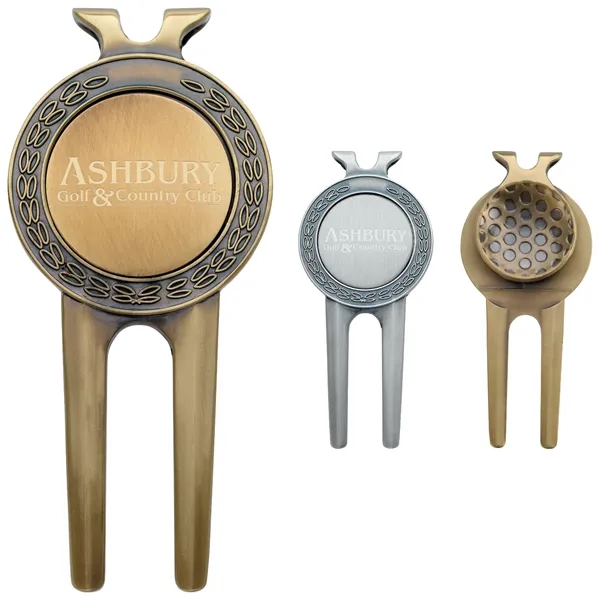 Honor Magnetic Divot Repair Tool with Ball Marker... from ASI 40480 Koozie Group / Norwood