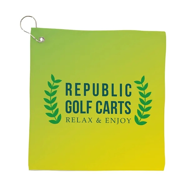 Full-Color Cooling Golf Towel - Small... from ASI 40480 Koozie Group