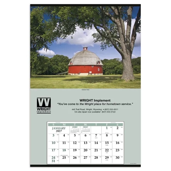 Jumbo Hanger (12-Month)... from ASI 40480 Koozie Group / Norwood Triumph Calendar