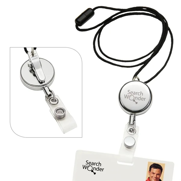 Dual Function Metal Badge Holder... from ASI 40480 Koozie Group / Norwood