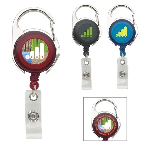 Carabiner Badge Holder... from ASI 40480 Koozie Group / Norwood